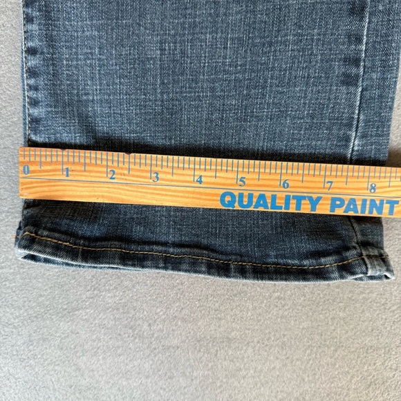 Levi’s Strauss Classic Boot Stretch Women's Blue Jeans size 14 length 30.5 - Picture 8 of 12
